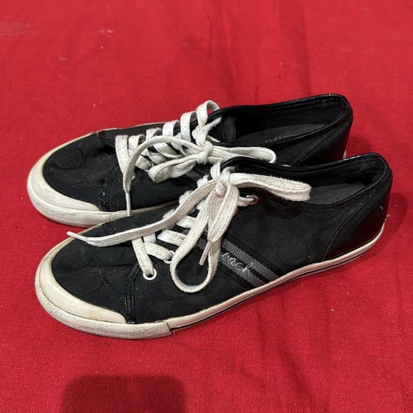 Coach Black and White Sneakers - Picture 2 of 4